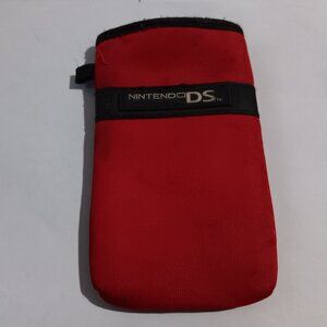Nintendo DS 3DS DSi Gameboy Carrying Case Sleeve OEM Red Travel Pouch